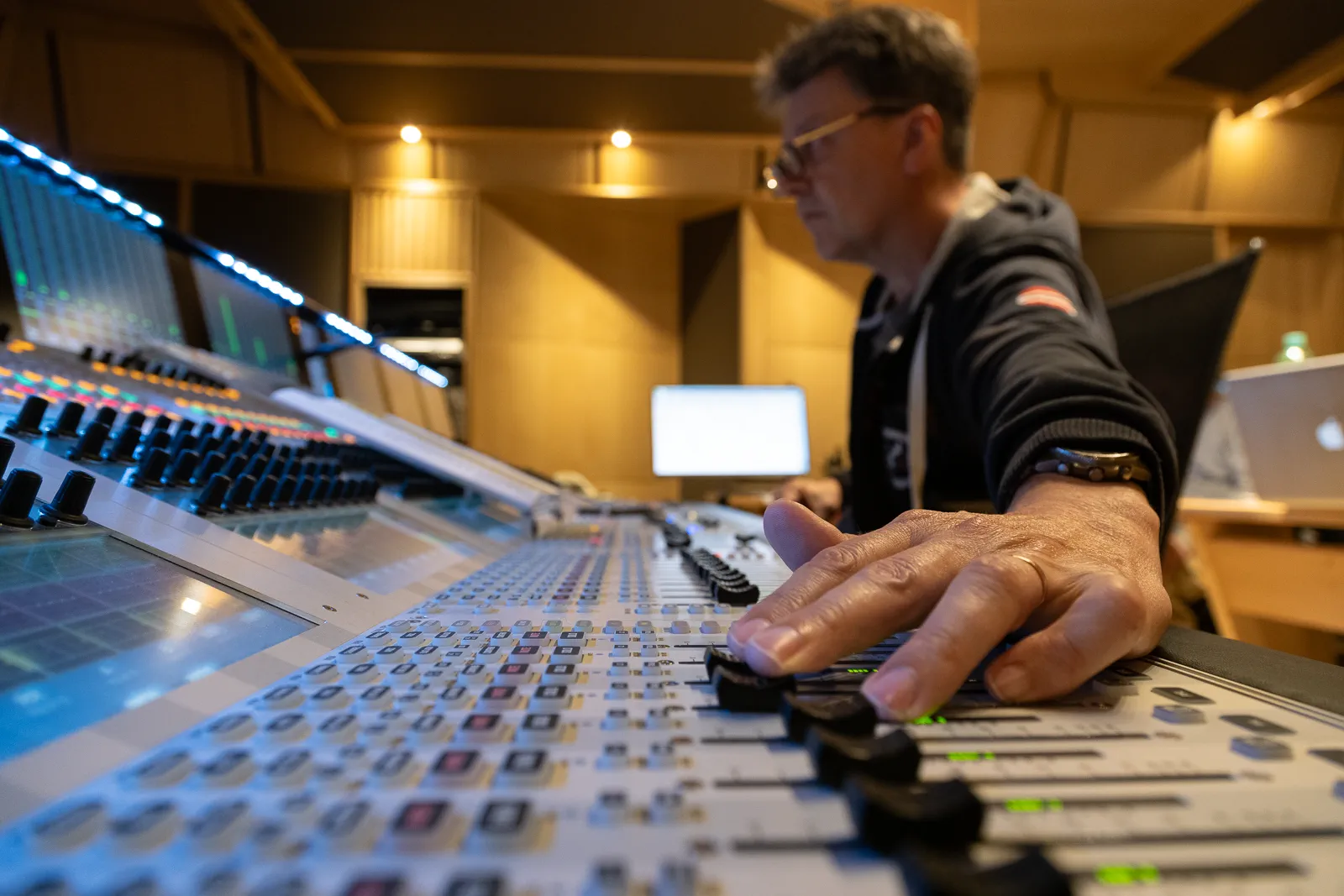 MUSA — Sound Engineer at Mixing Console